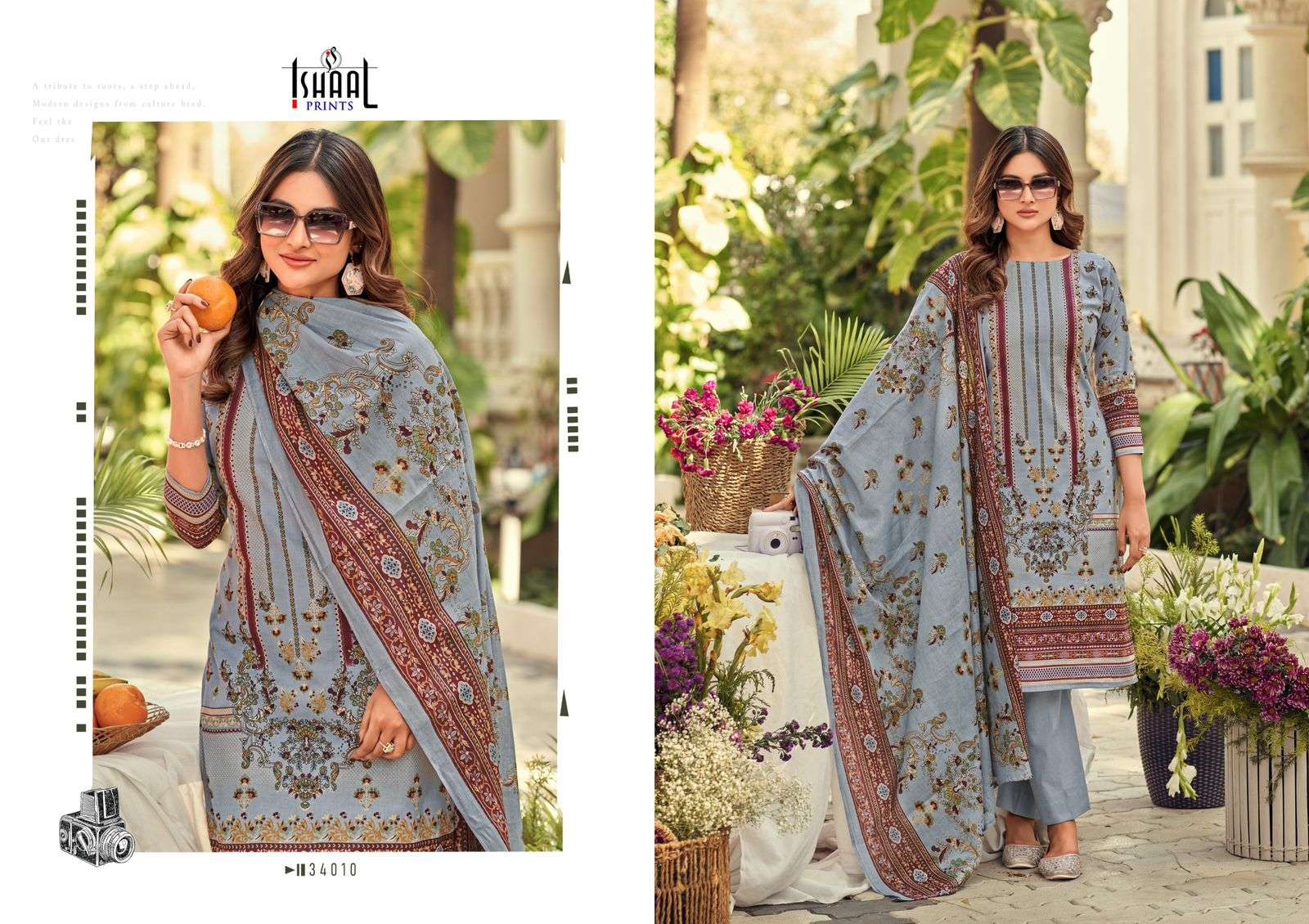 ISHAAL PRINTS GULMOHAR VOL 34 