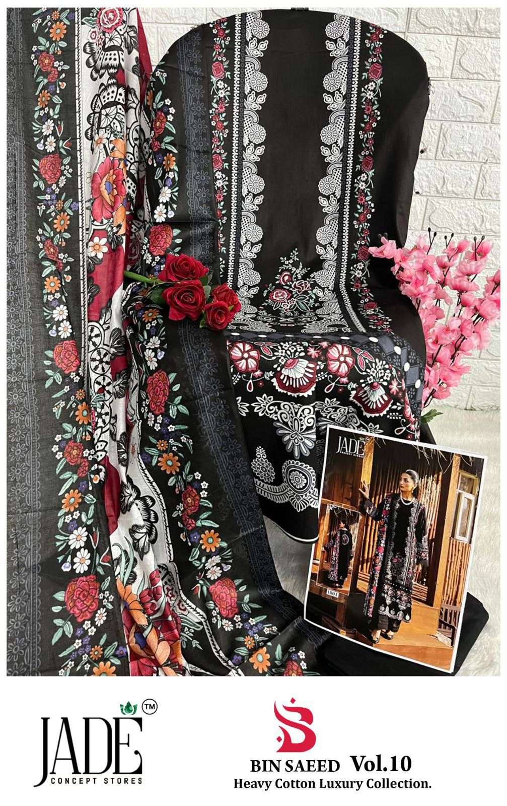JADE BIN SAEED HEAVY COTTON LUXURY COLLECTION VOL 10
