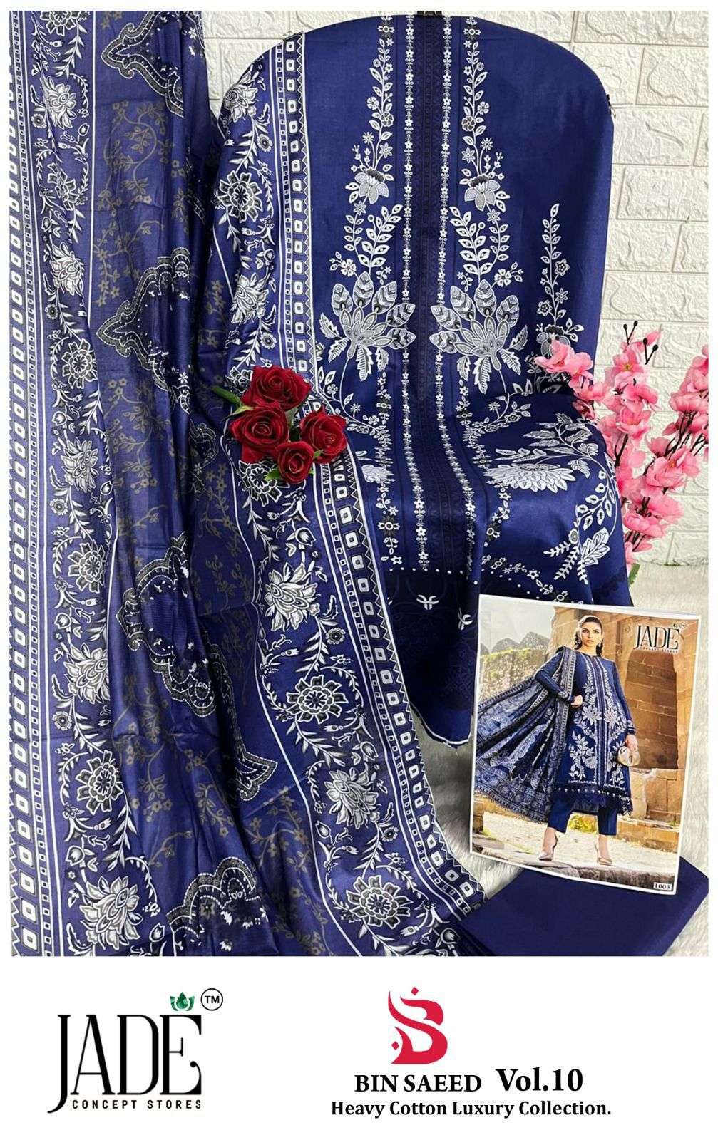 JADE BIN SAEED HEAVY COTTON LUXURY COLLECTION VOL 10