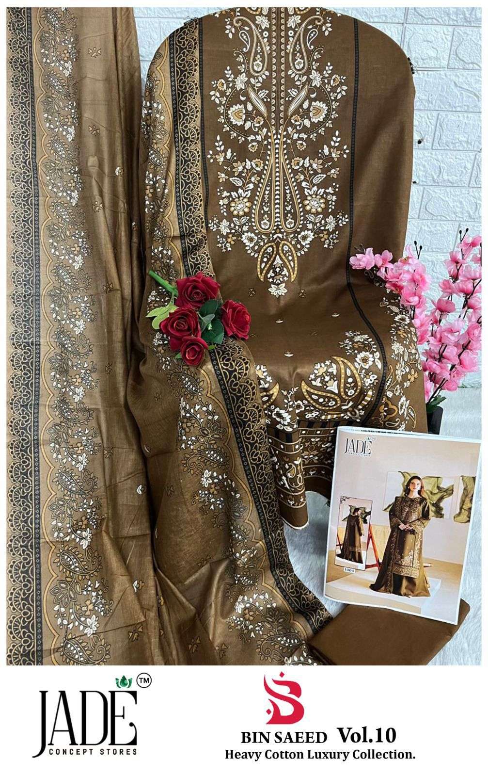 JADE BIN SAEED HEAVY COTTON LUXURY COLLECTION VOL 10