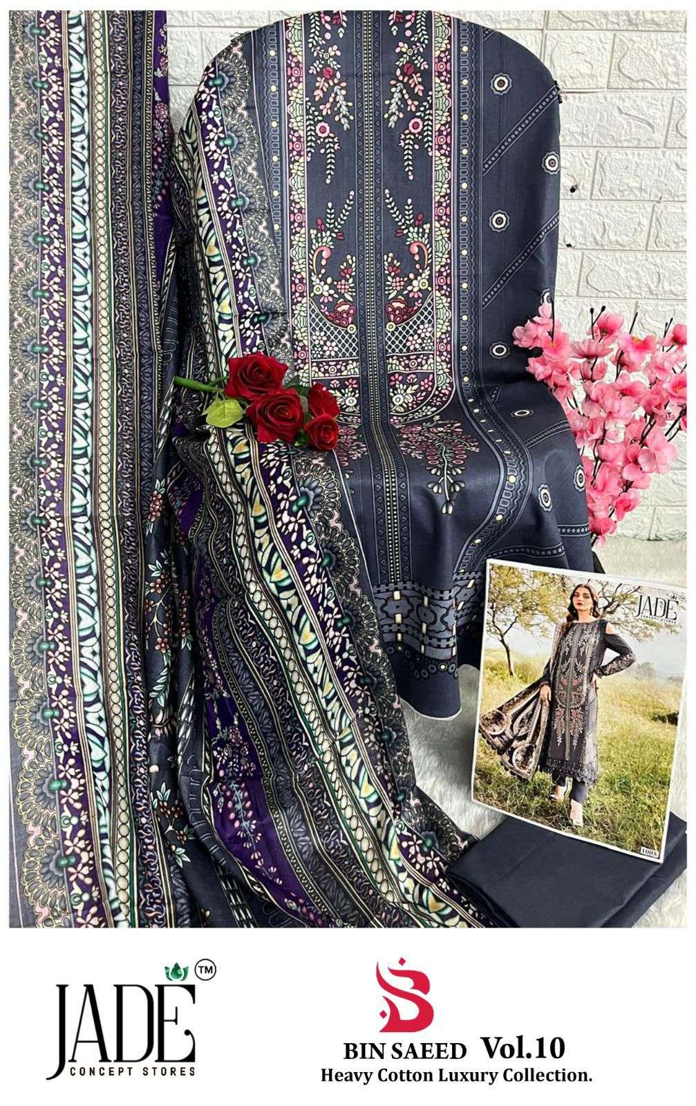 JADE BIN SAEED HEAVY COTTON LUXURY COLLECTION VOL 10