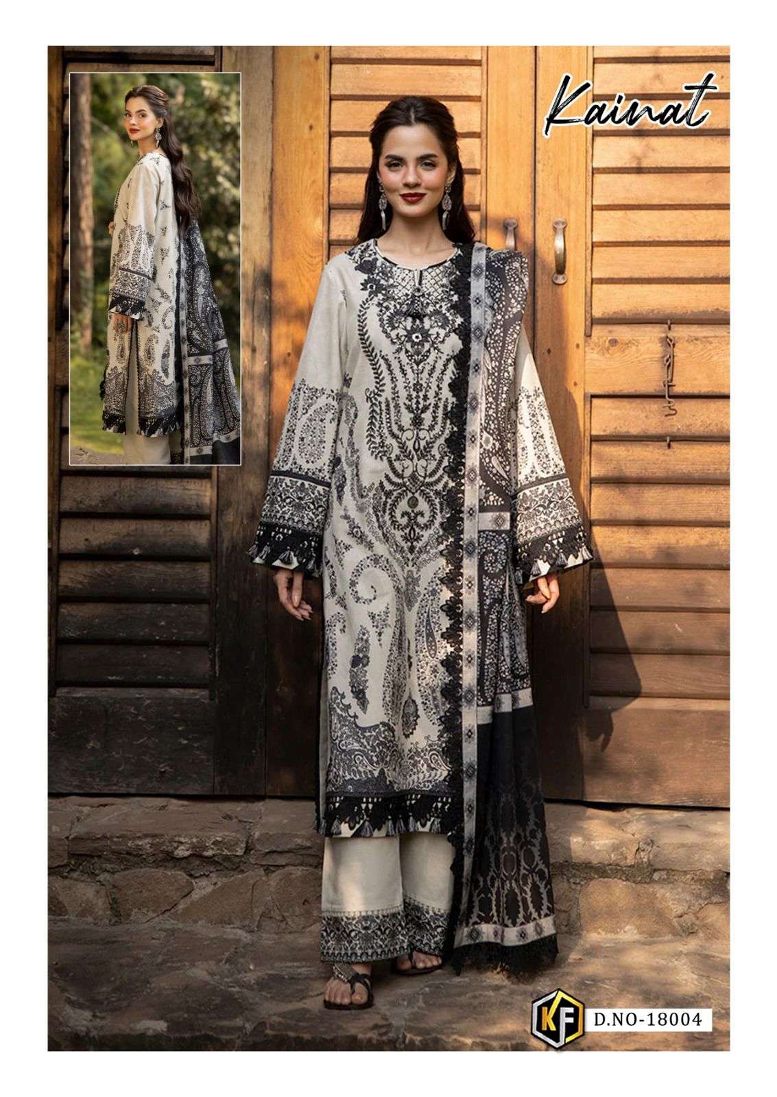 KEVAL FAB KAINAT VOL 18 READY MADE COLLECTION  