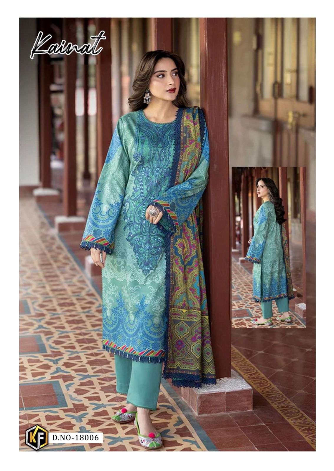 KEVAL FAB KAINAT VOL 18 READY MADE COLLECTION  
