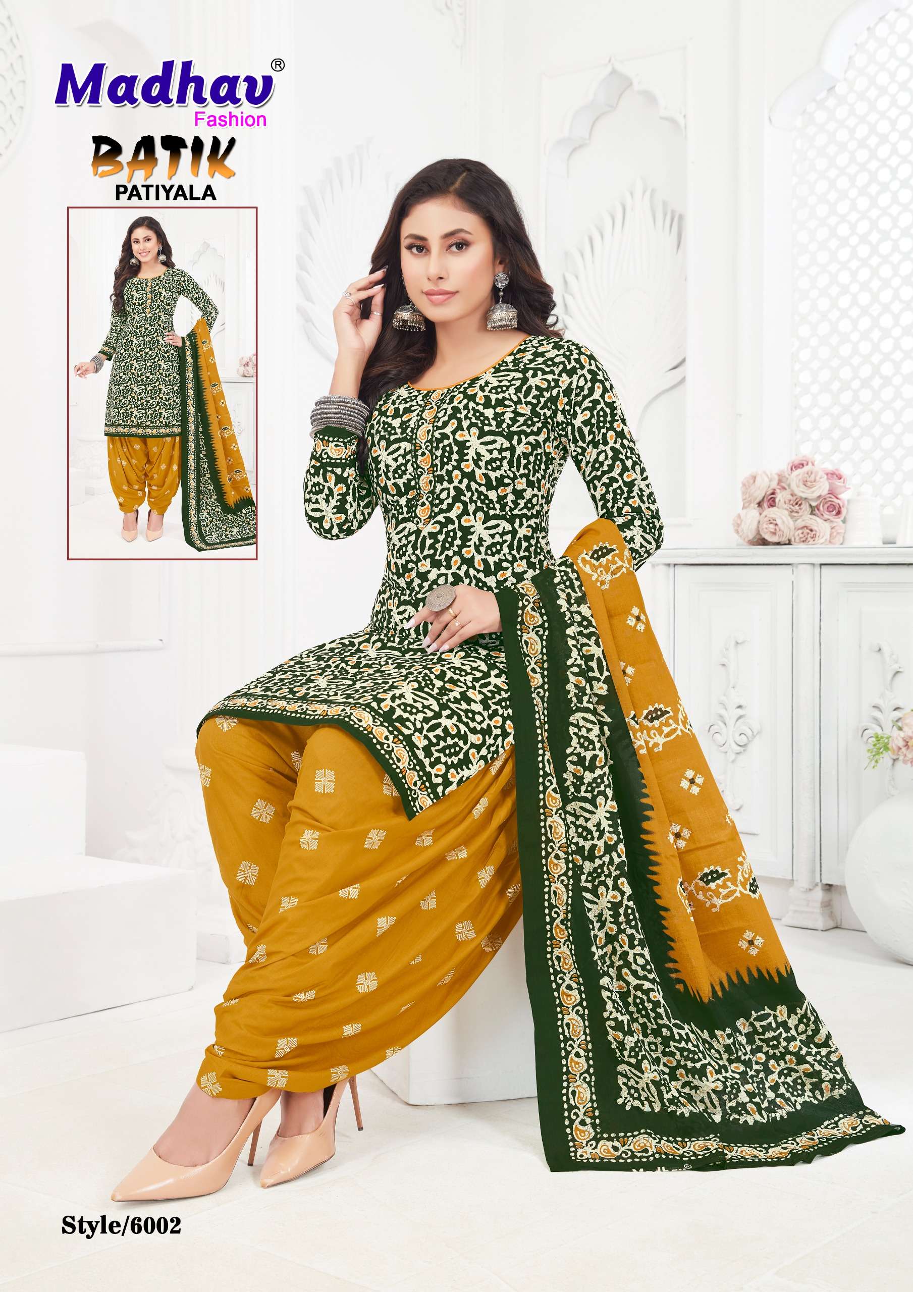 MADHAV FASHION BATIK PATIYALA VOL 6 