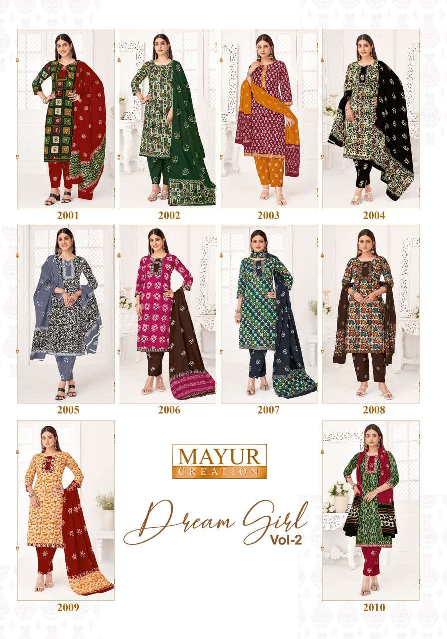 MAYUR CREATION DREAM GIRL VOL 2 