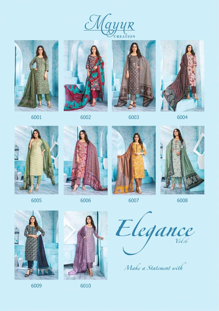 MAYUR CREATION ELEGANCE VOL 6