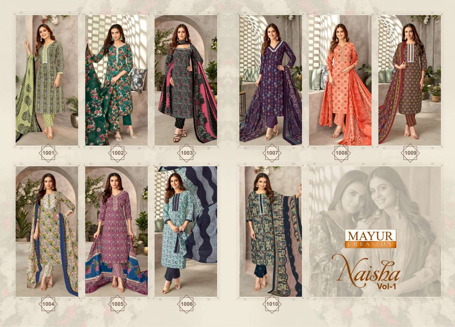 MAYUR CREATION NAISHA VOL 1 