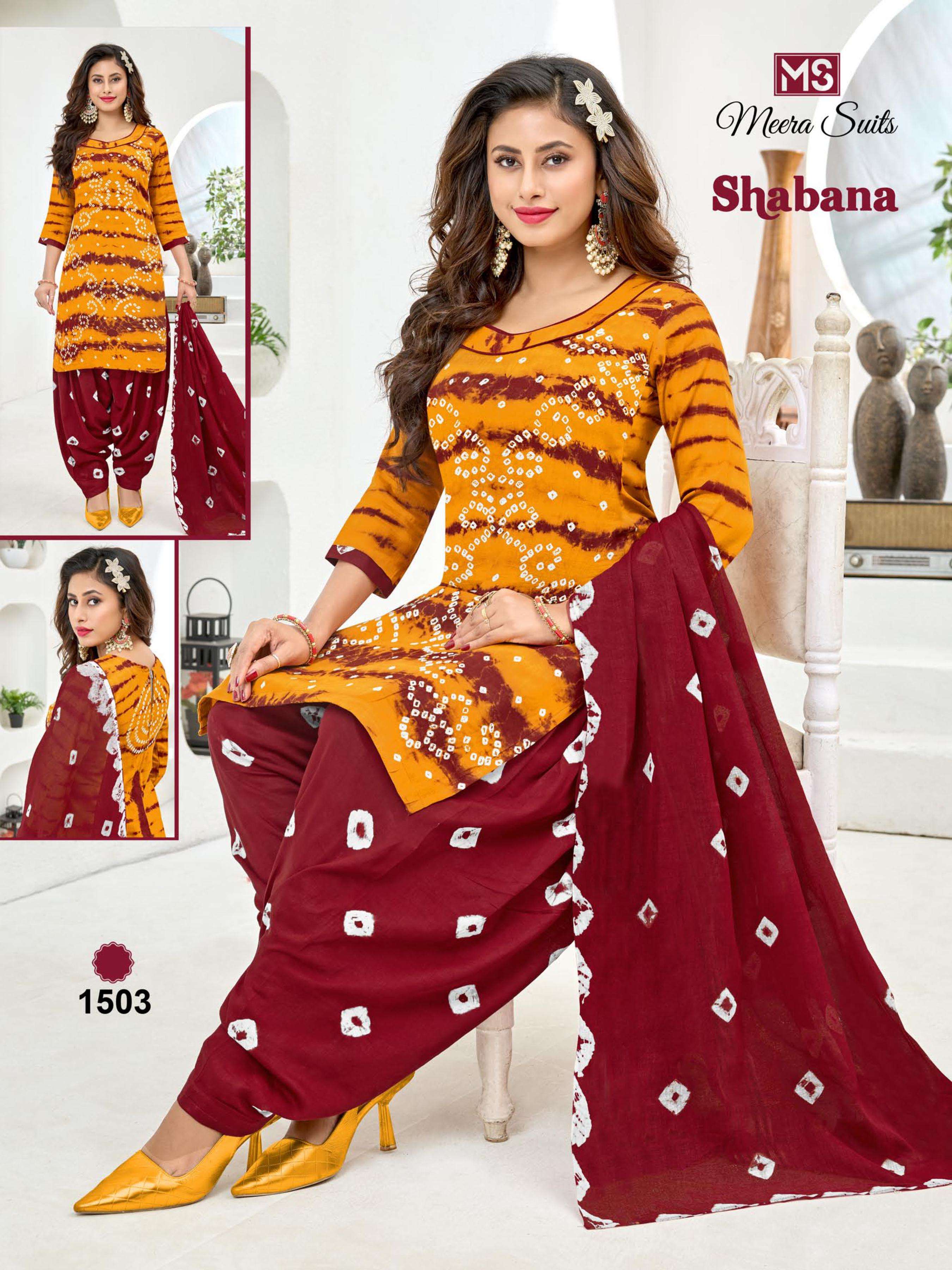 MEERA SUITS SHABANA VOL 15