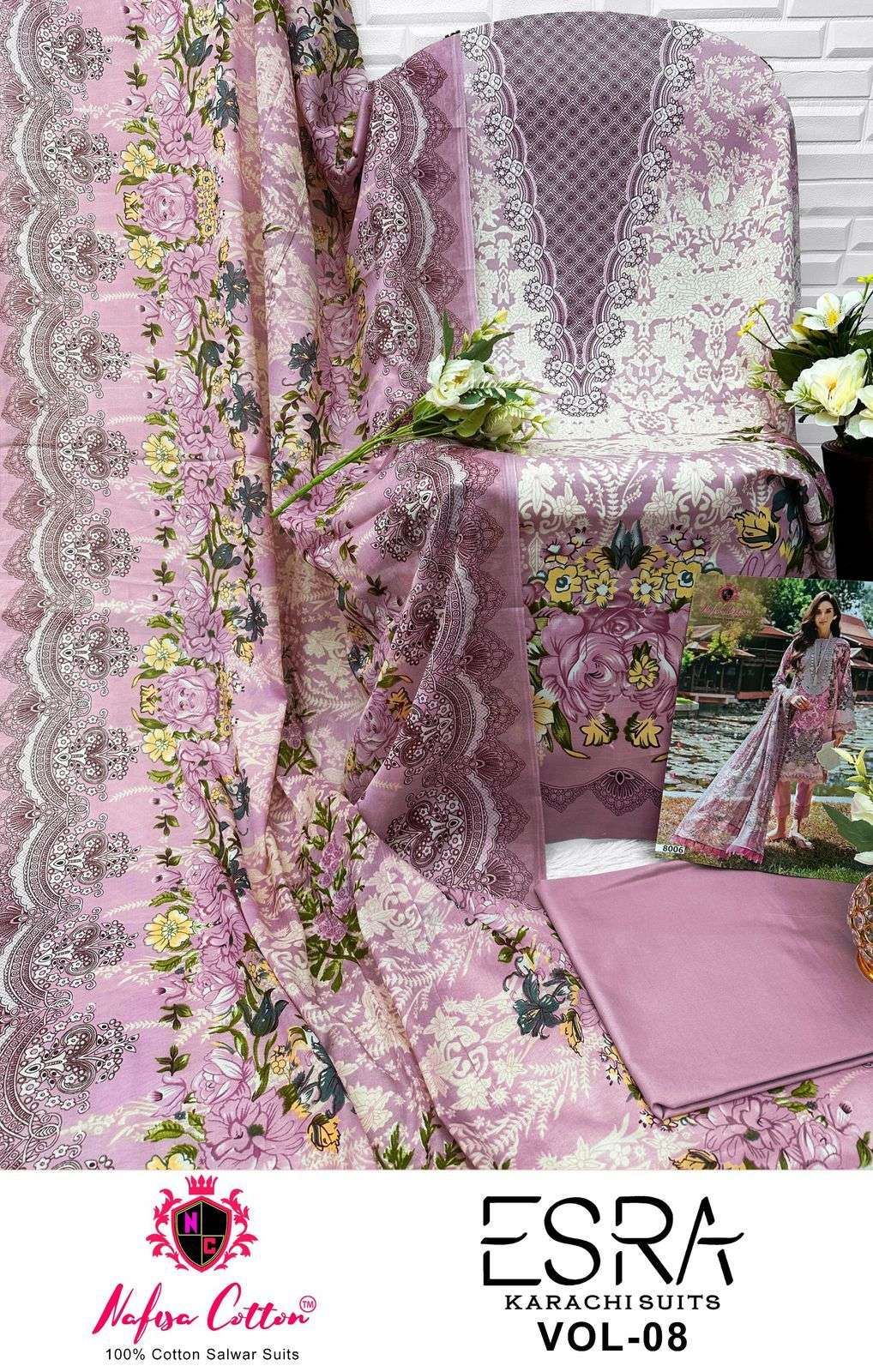 NAFISA COTTON ESRA VOL 8 