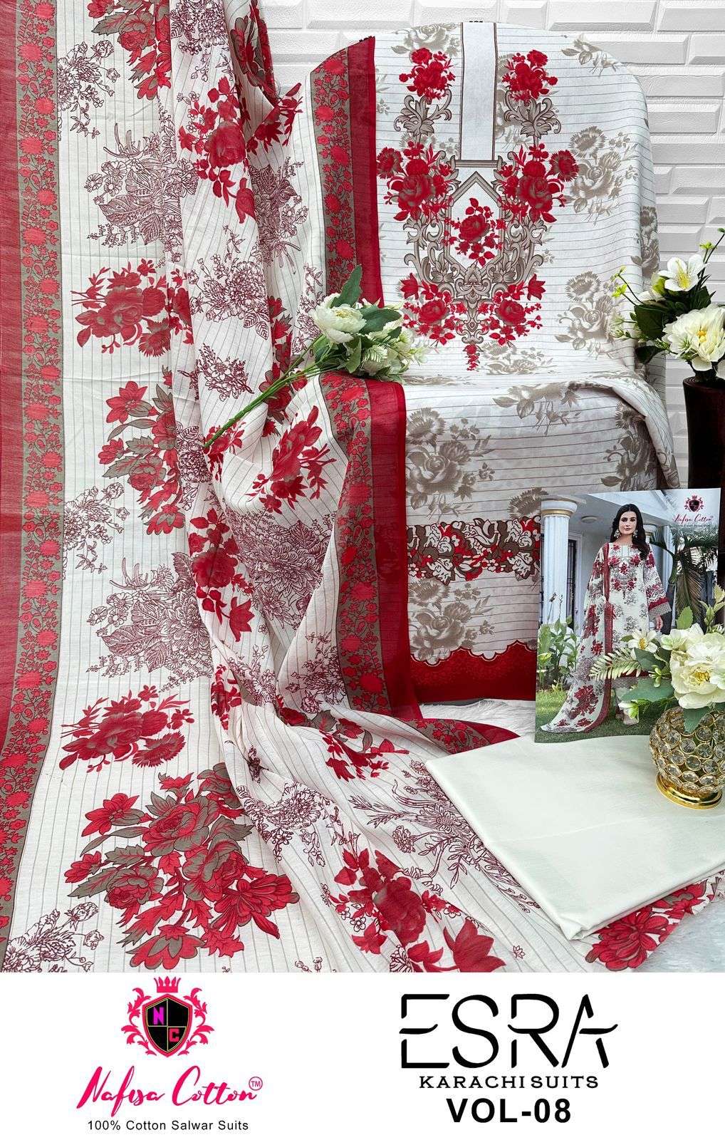 NAFISA COTTON ESRA VOL 8 