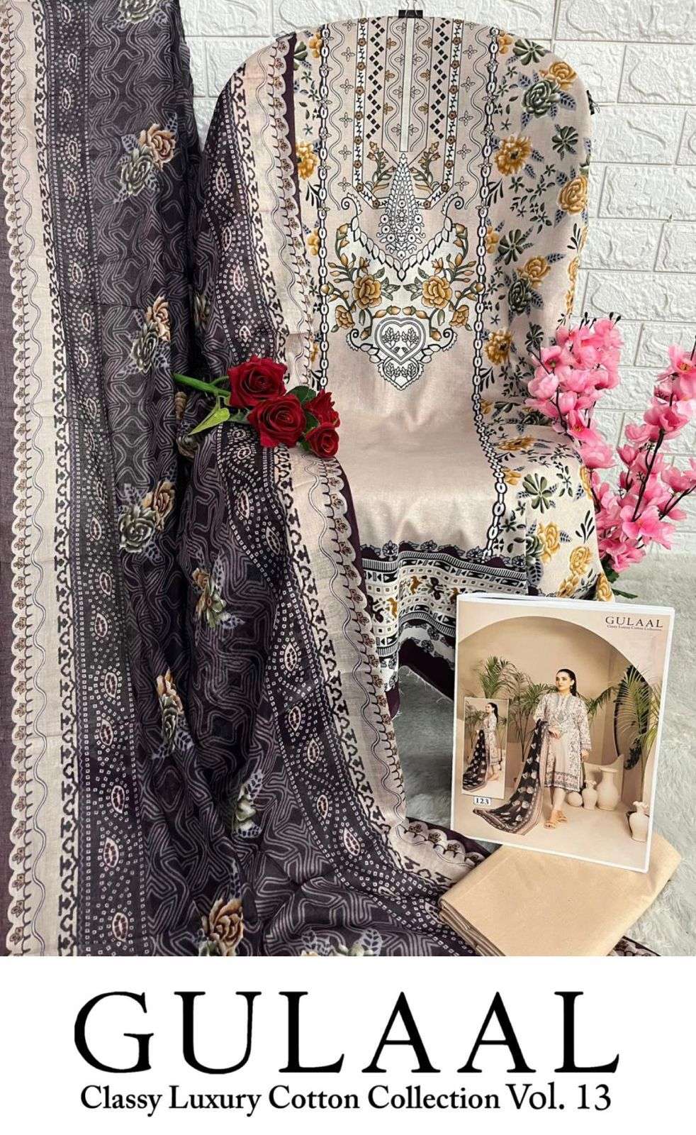 SANA MARYAM GULAAL CLASSY LUXURY COTTON COLLECTION VOL 13