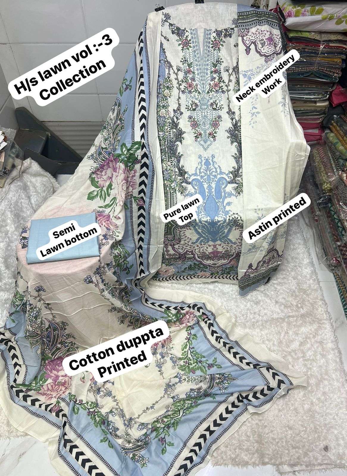 SAPPHIRE H/S LAWN COLLECTION VOL 3