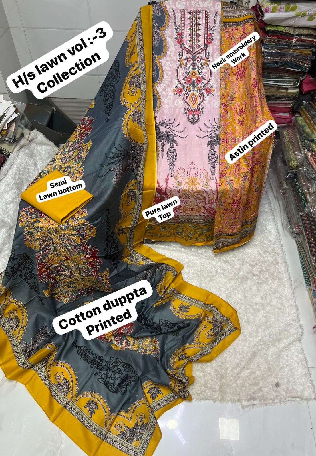 SAPPHIRE H/S LAWN COLLECTION VOL 3