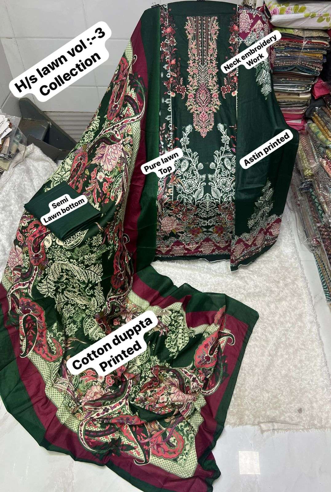 SAPPHIRE H/S LAWN COLLECTION VOL 3