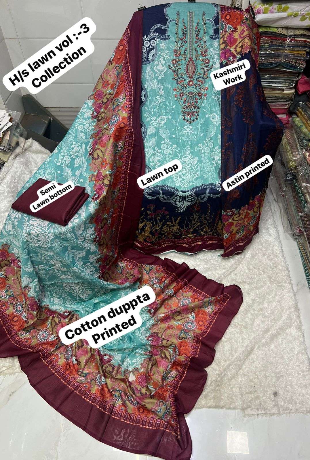 SAPPHIRE H/S LAWN COLLECTION VOL 3