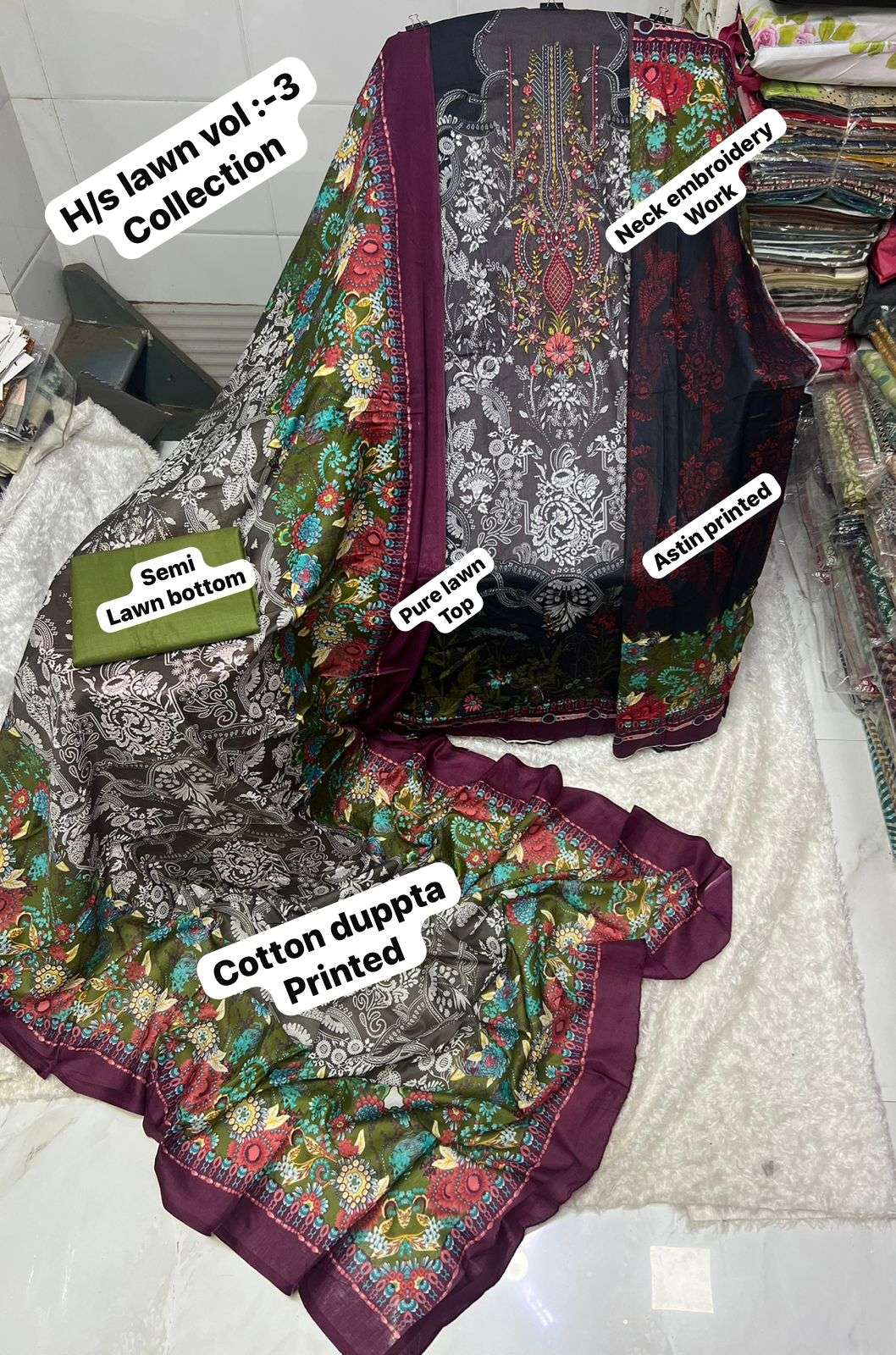 SAPPHIRE H/S LAWN COLLECTION VOL 3