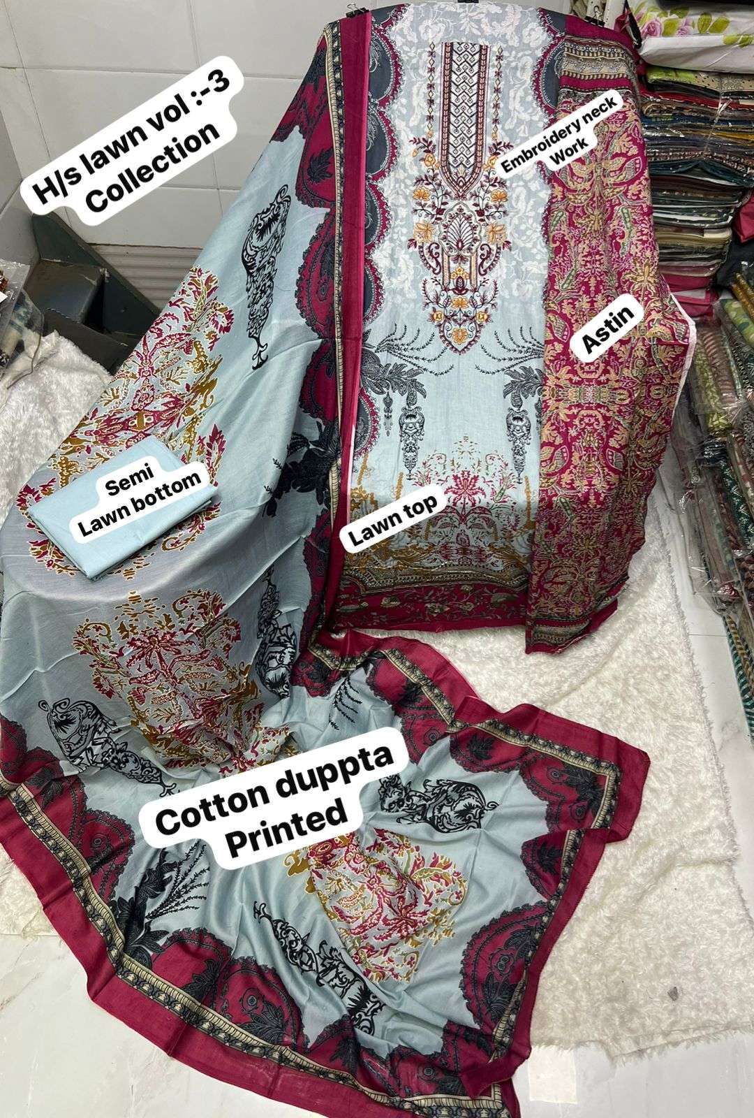 SAPPHIRE H/S LAWN COLLECTION VOL 3