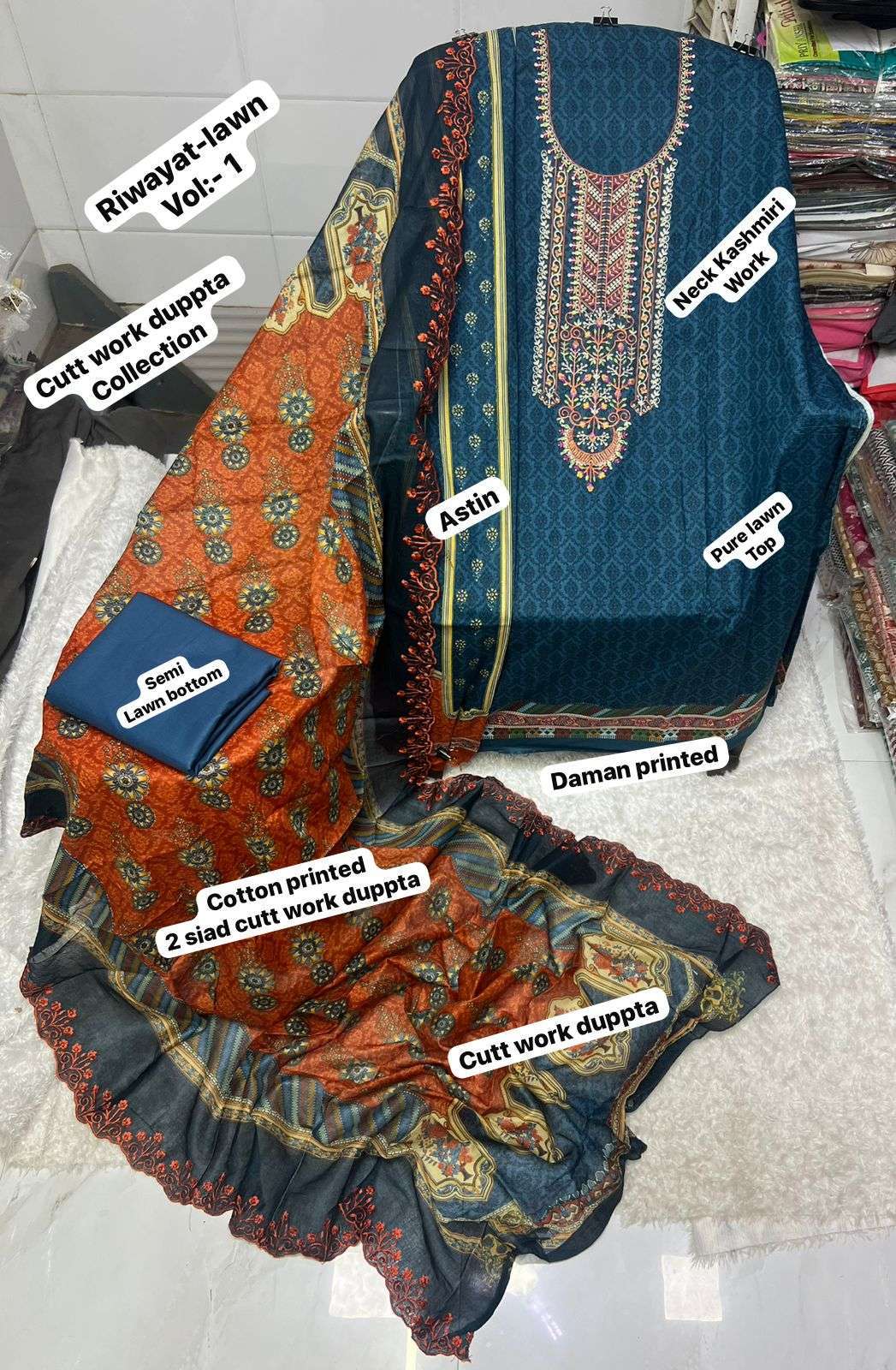 SAPPHIRE RIWAYAT LAWN VOL 1