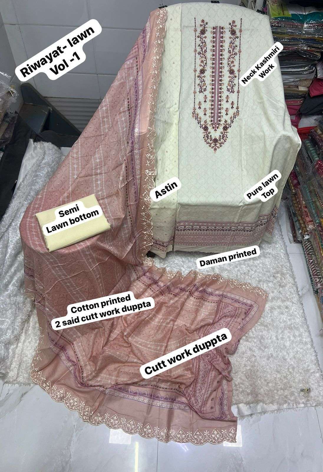 SAPPHIRE RIWAYAT LAWN VOL 1