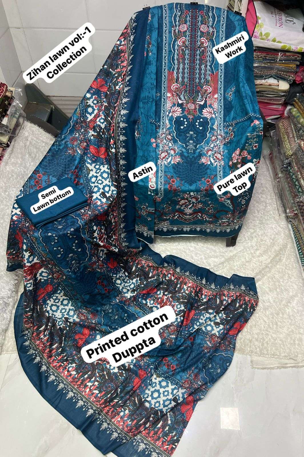 SAPPHIRE ZIHAN LAWN COLLECTION VOL 1 