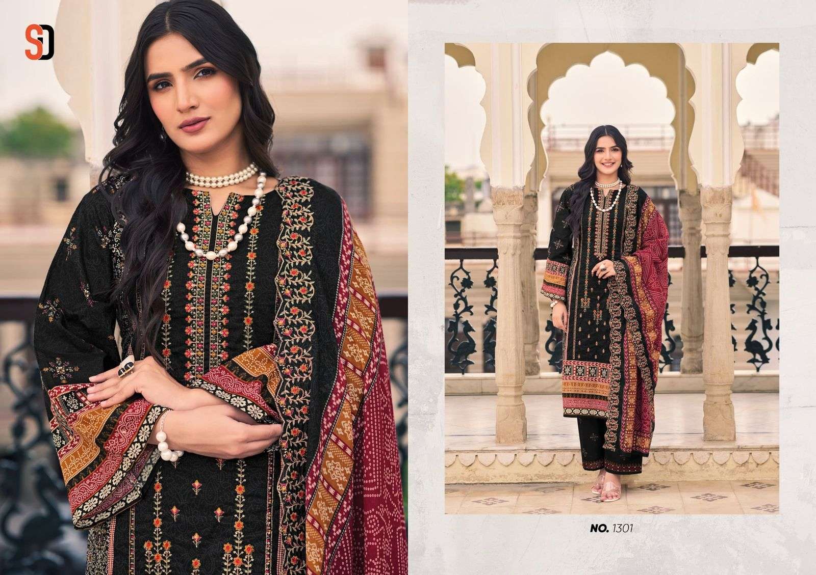 SHARADDHA DESIGNER BIN SAEED LAWN COLLECTION VOL 13