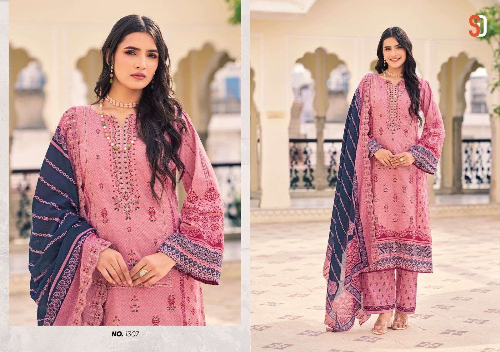SHARADDHA DESIGNER BIN SAEED LAWN COLLECTION VOL 13