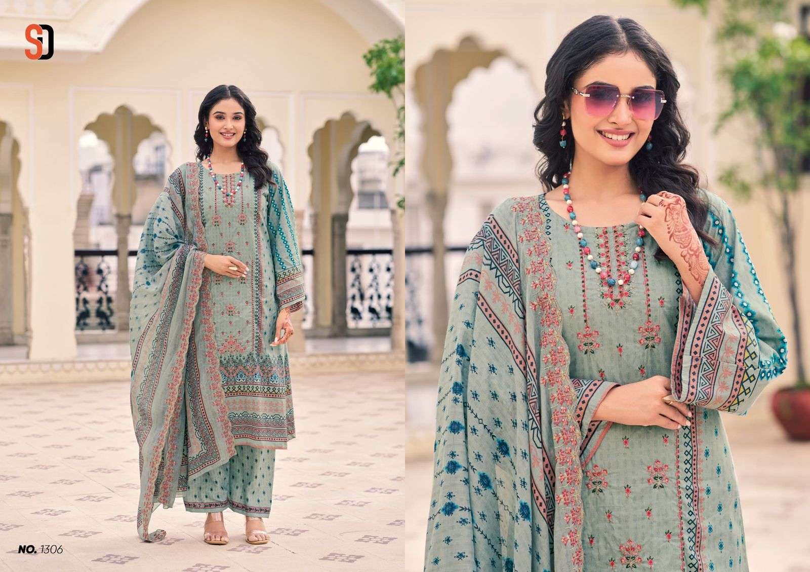 SHARADDHA DESIGNER BIN SAEED LAWN COLLECTION VOL 13