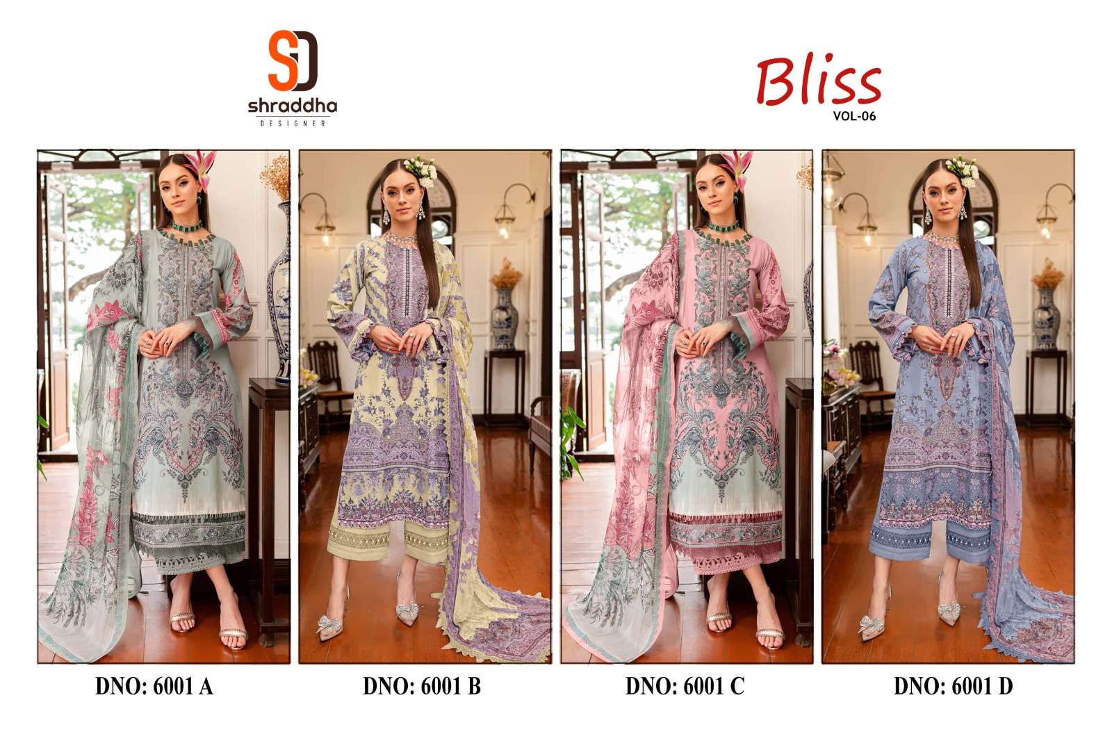 SHRADDHA DESIGNER BLISS VOL 6