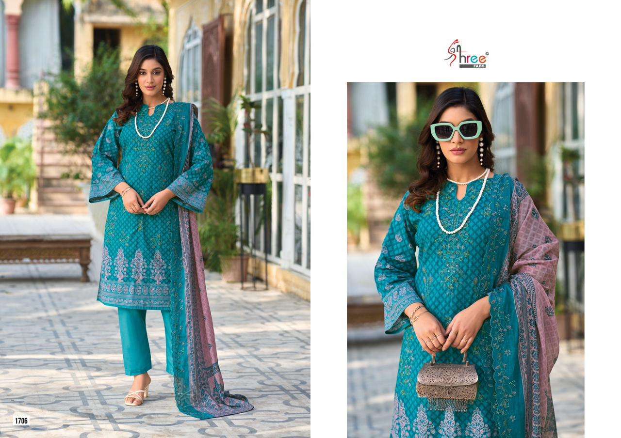 SHREE FABS BIN SAEED LAWN COLLECTION VOL 17
