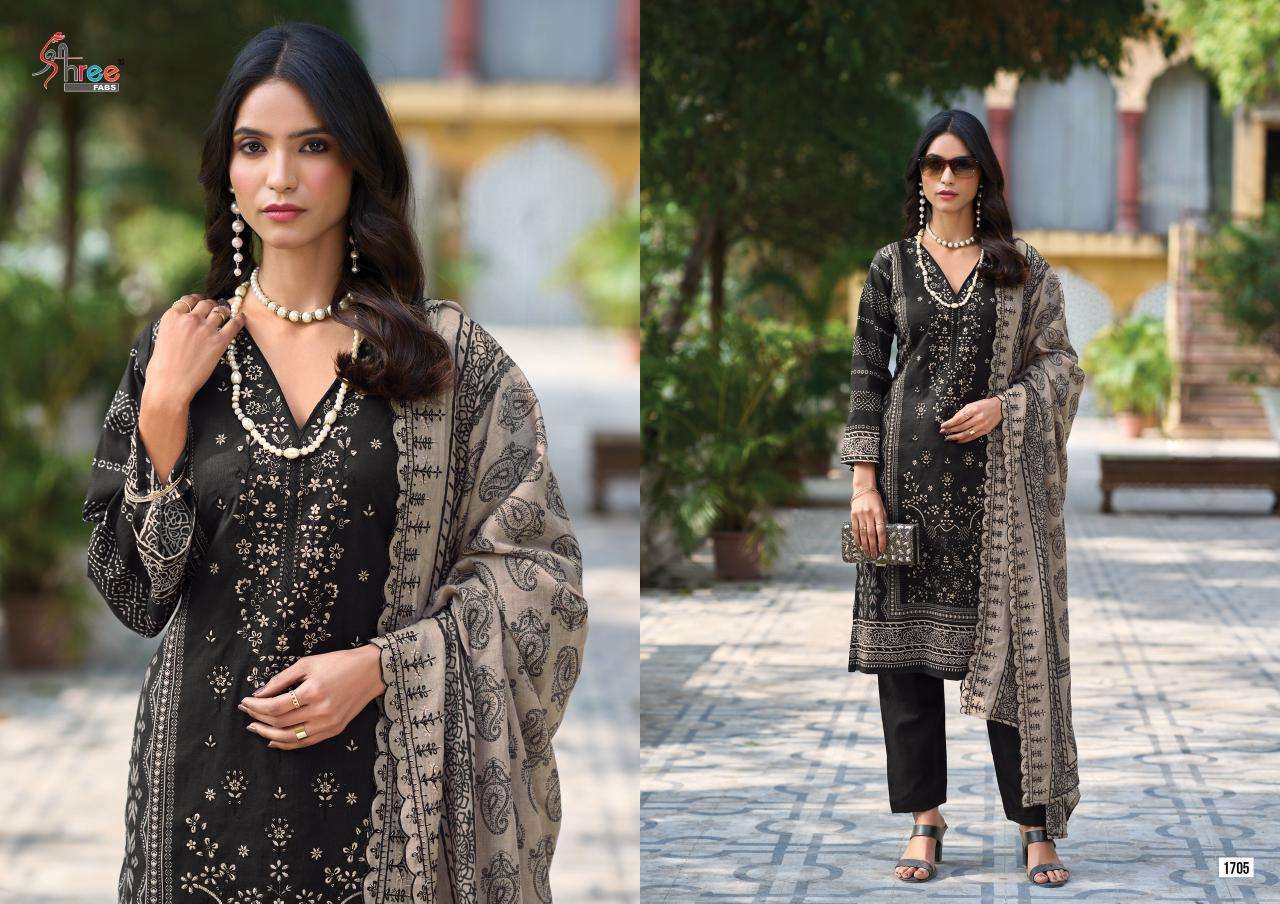 SHREE FABS BIN SAEED LAWN COLLECTION VOL 17