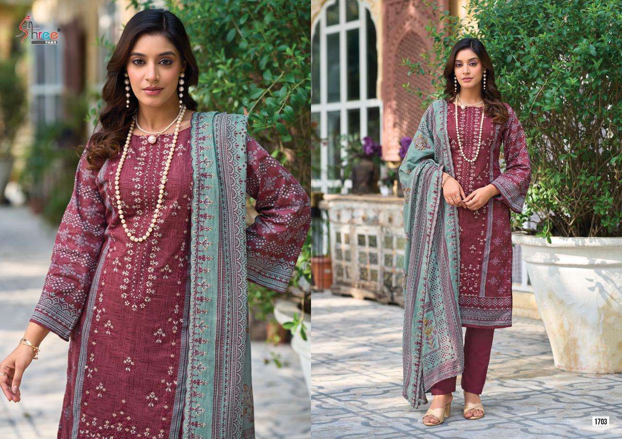 SHREE FABS BIN SAEED LAWN COLLECTION VOL 17