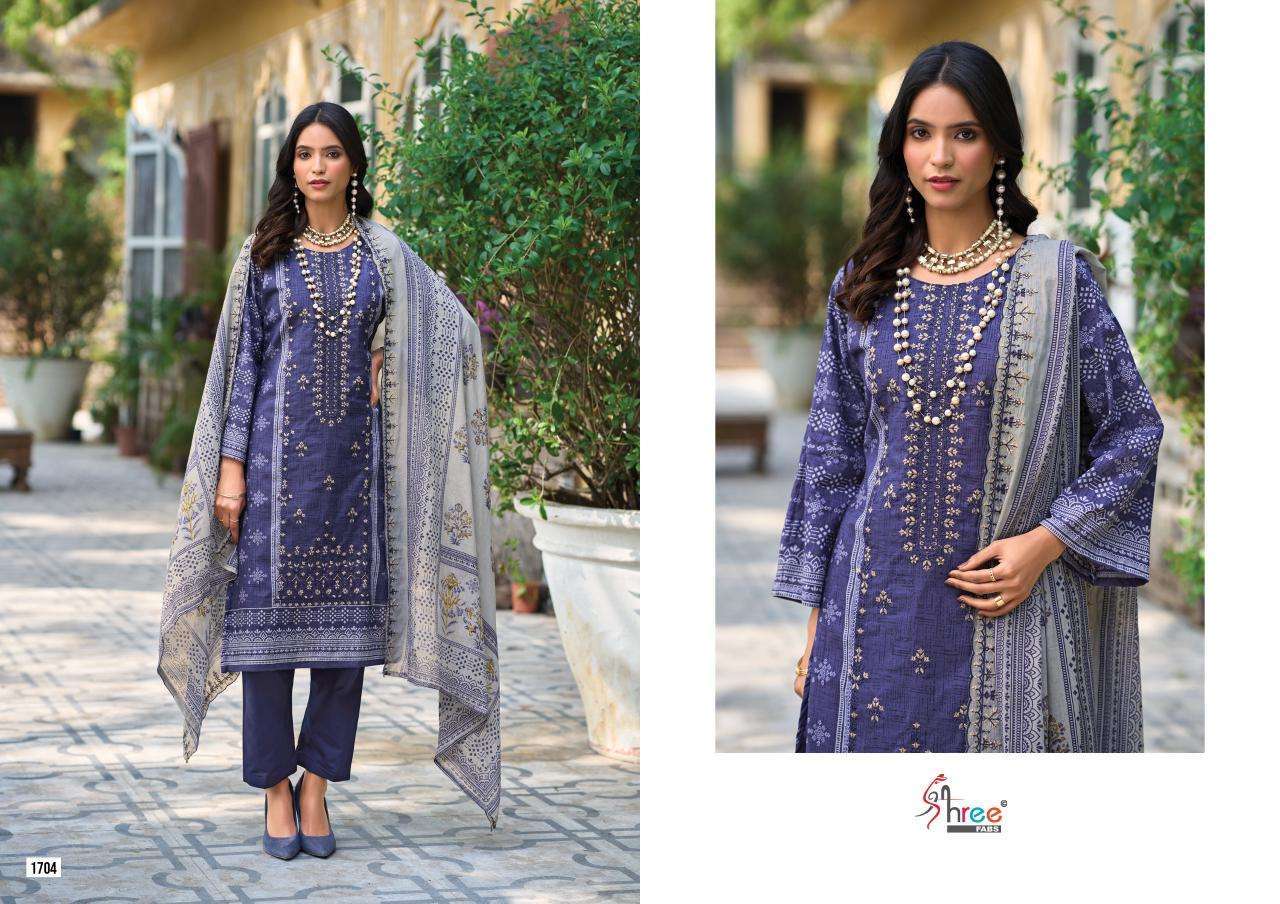 SHREE FABS BIN SAEED LAWN COLLECTION VOL 17