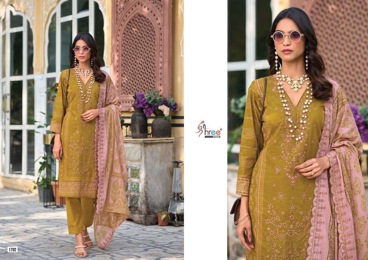 SHREE FABS BIN SAEED LAWN COLLECTION VOL 17