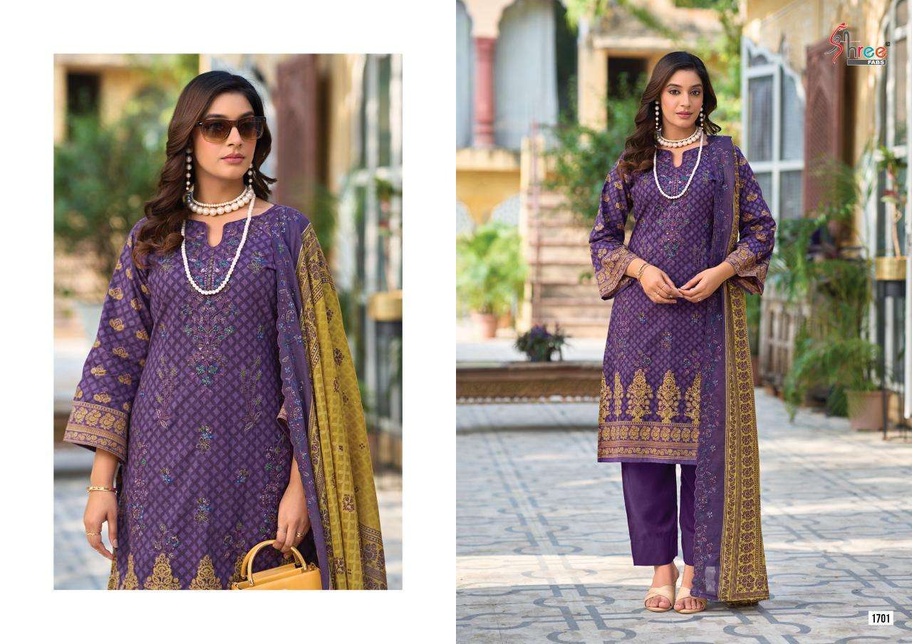 SHREE FABS BIN SAEED LAWN COLLECTION VOL 17