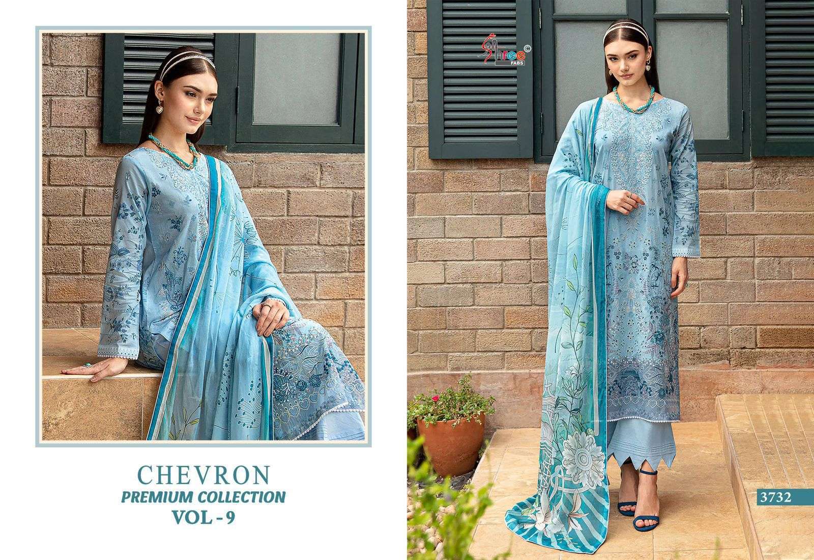 SHREE FABS CHEVRON PREMIUM COLLECTION VOL 9