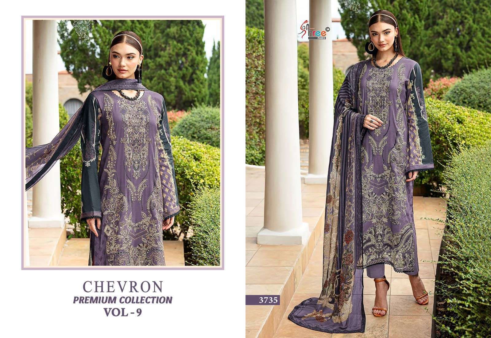 SHREE FABS CHEVRON PREMIUM COLLECTION VOL 9