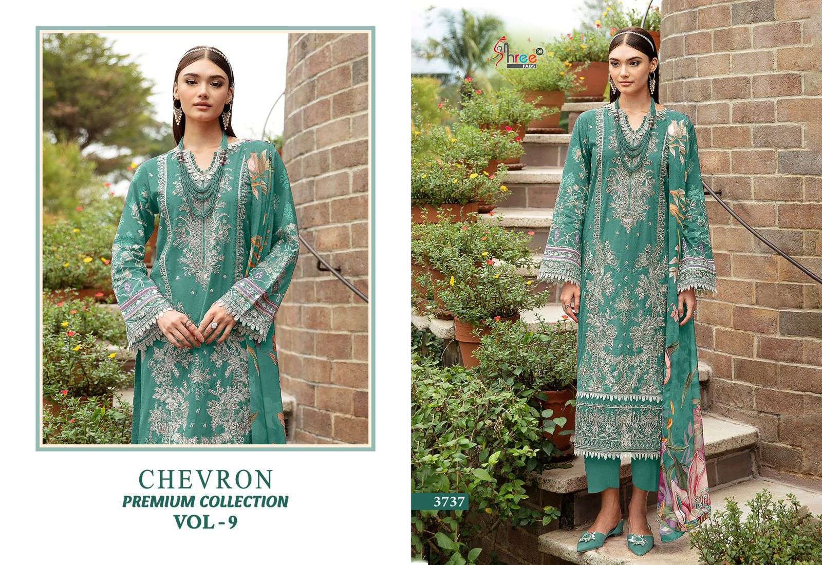 SHREE FABS CHEVRON PREMIUM COLLECTION VOL 9