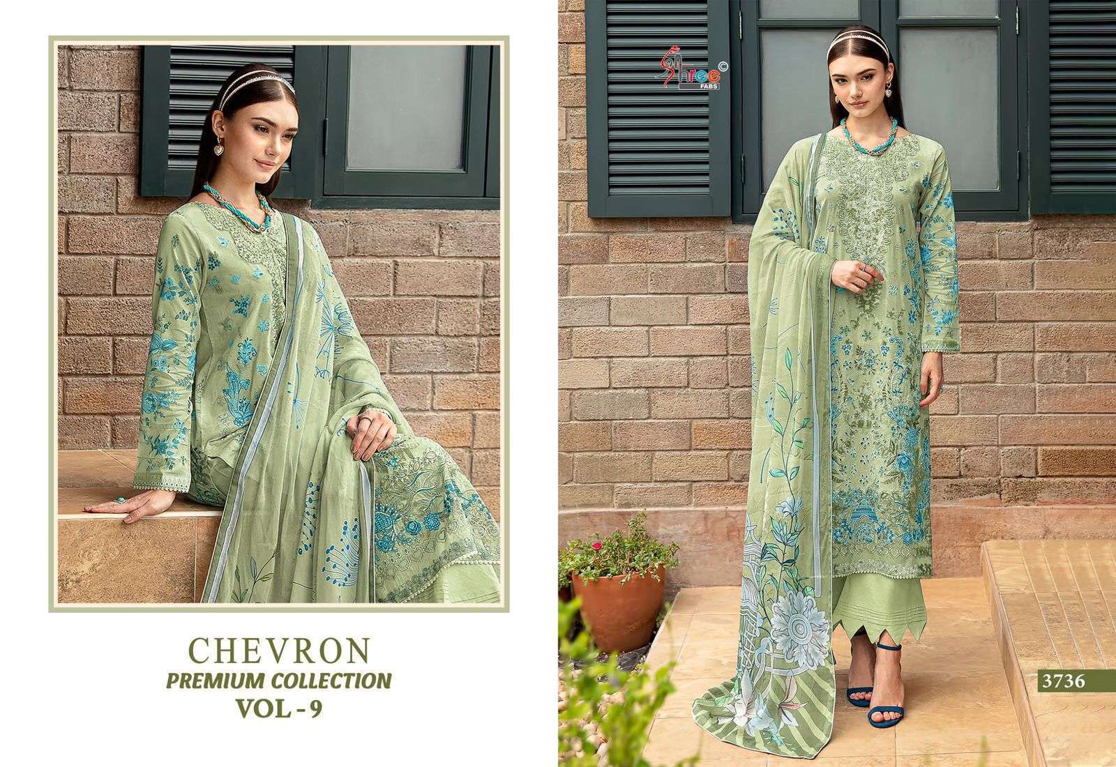 SHREE FABS CHEVRON PREMIUM COLLECTION VOL 9
