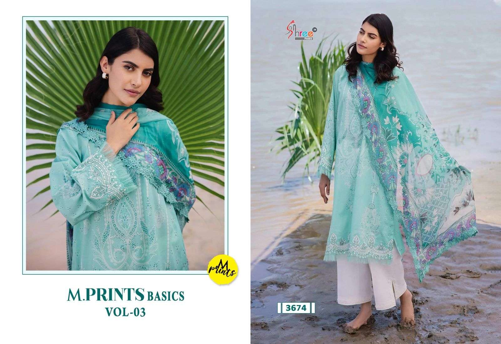 SHREE FABS M PRINTS BASICS VOL 3 