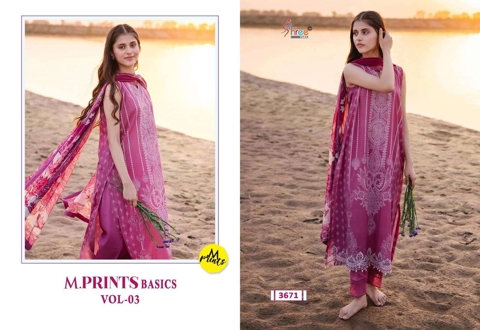SHREE FABS M PRINTS BASICS VOL 3 