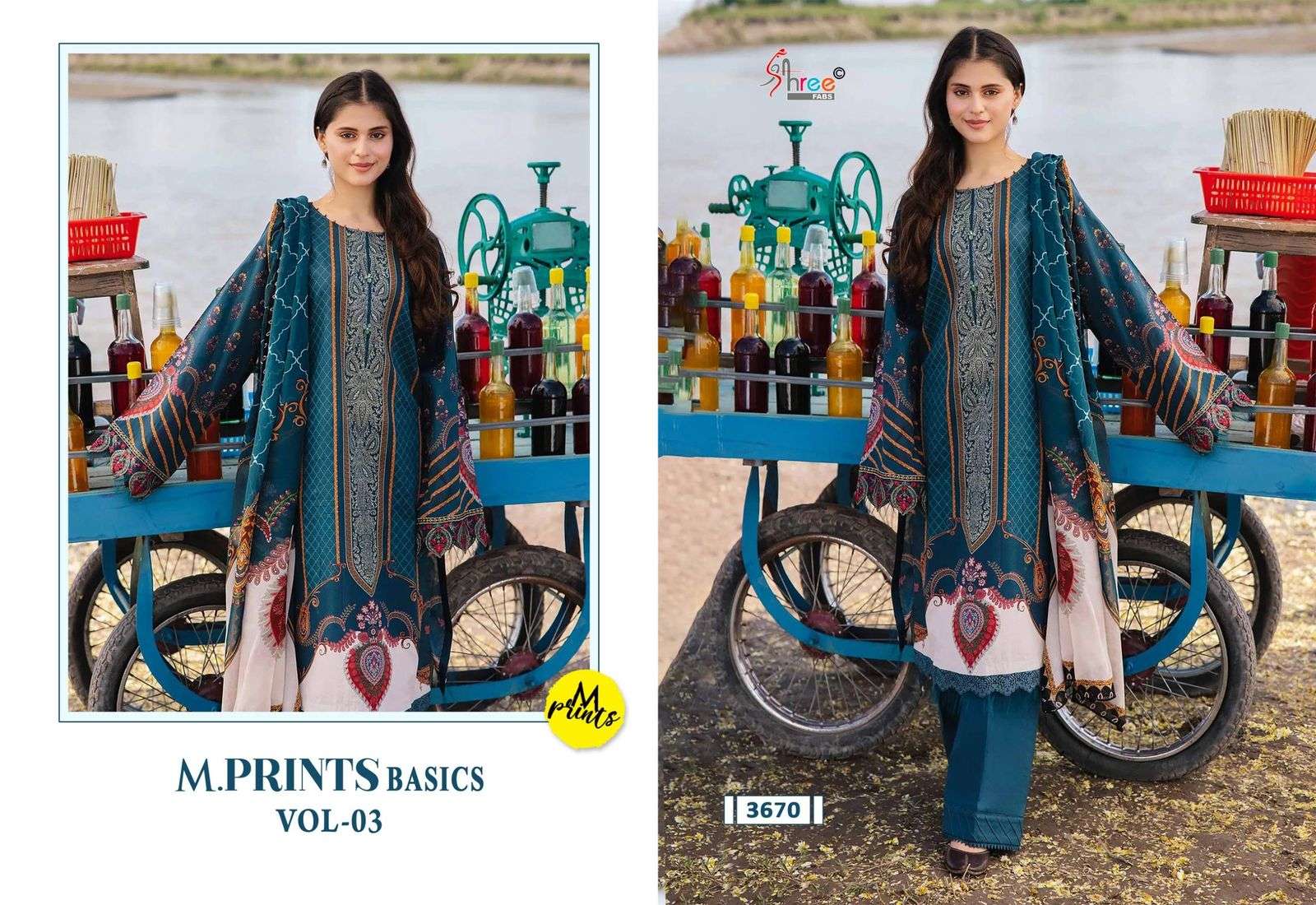 SHREE FABS M PRINTS BASICS VOL 3 
