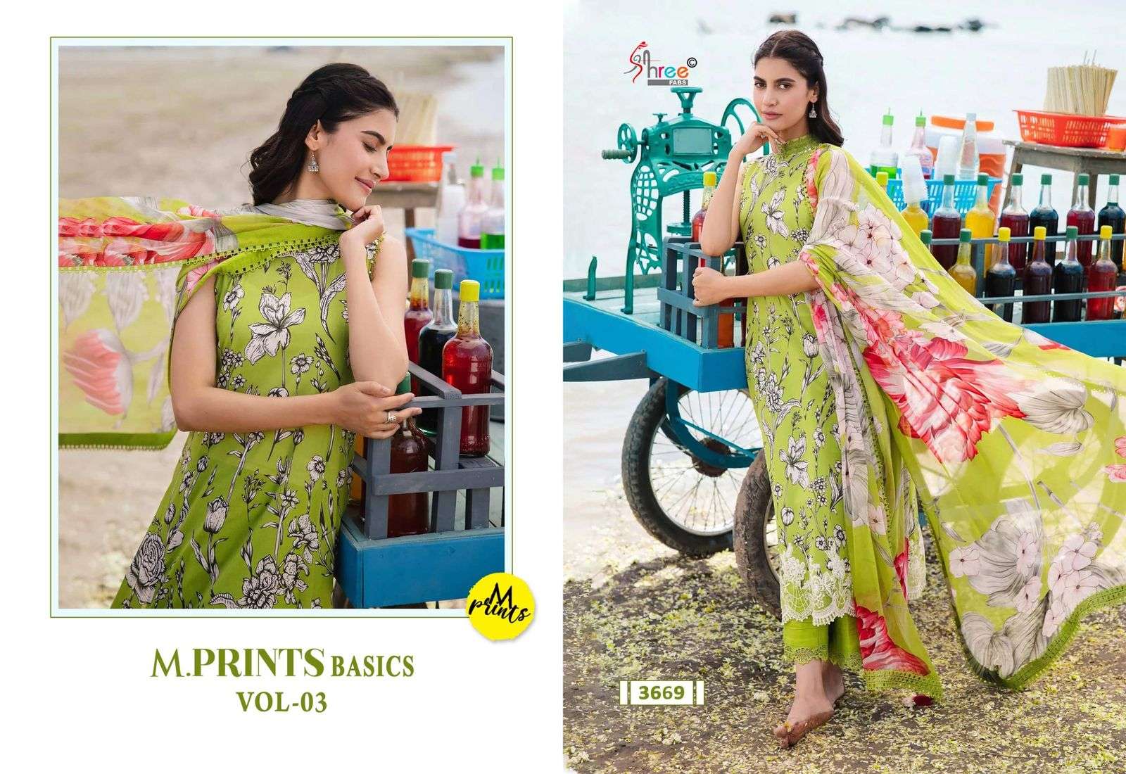 SHREE FABS M PRINTS BASICS VOL 3 