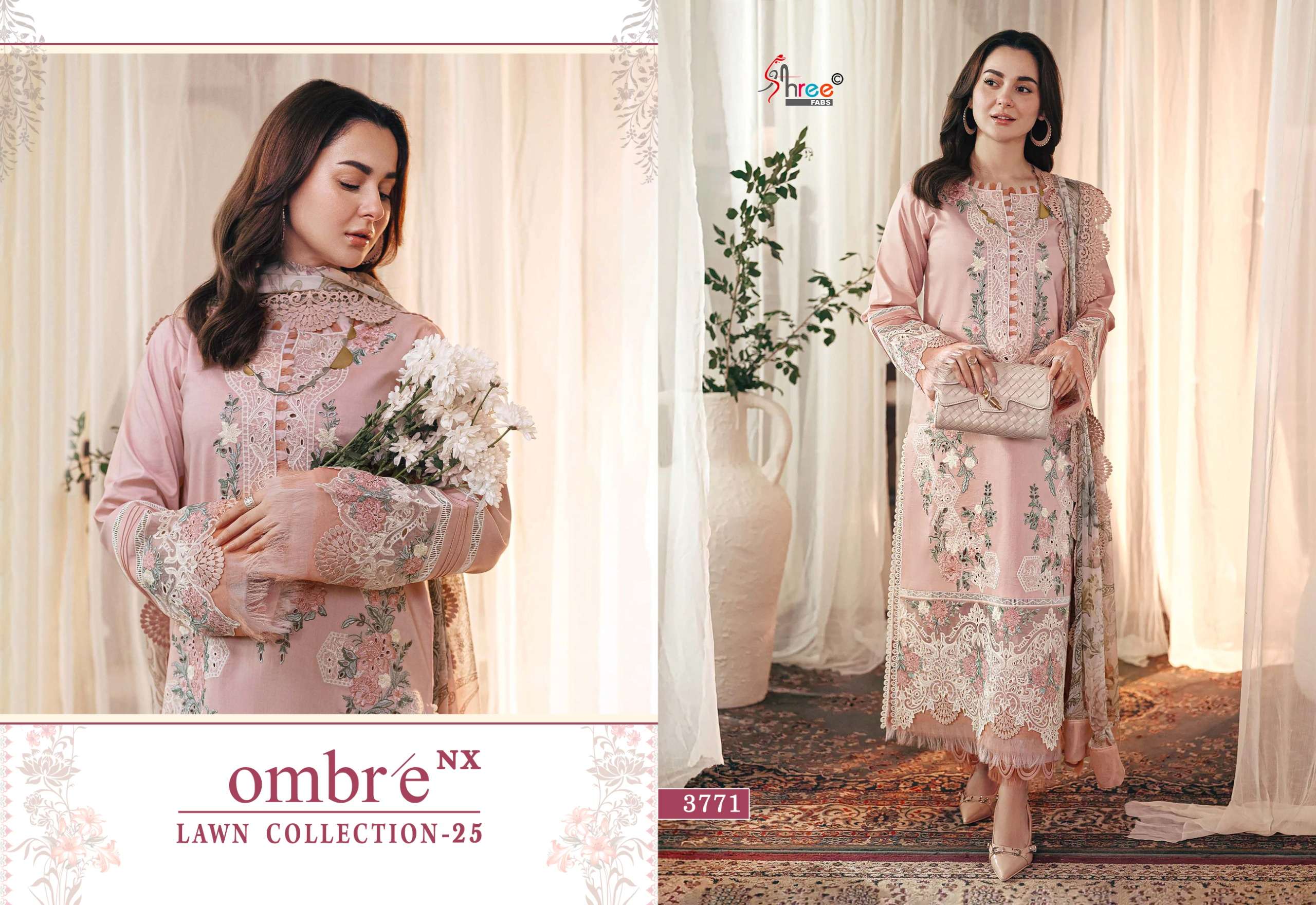 SHREE FABS OMBRE LAWN COLLECTION 25 NX 