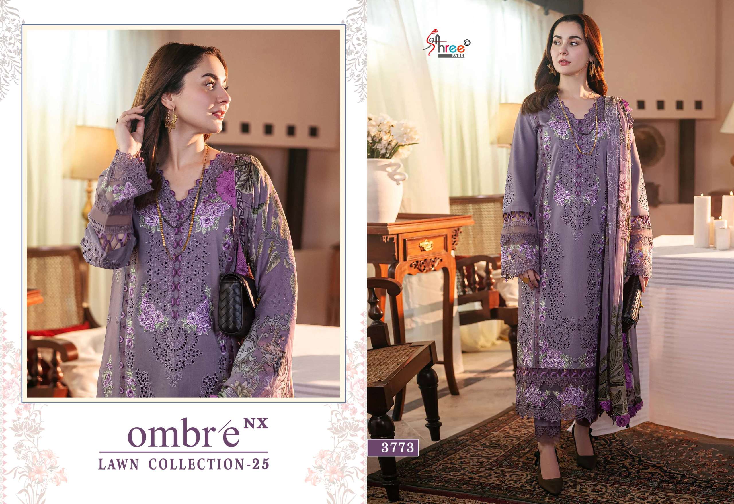 SHREE FABS OMBRE LAWN COLLECTION 25 NX 