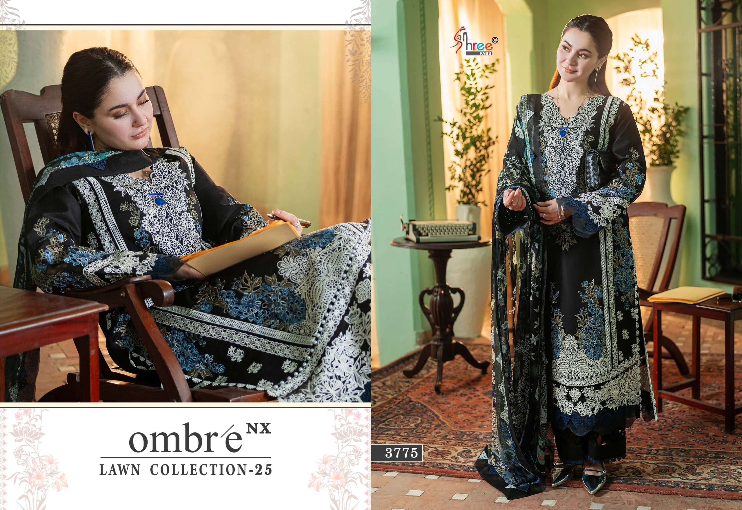 SHREE FABS OMBRE LAWN COLLECTION 25 NX 