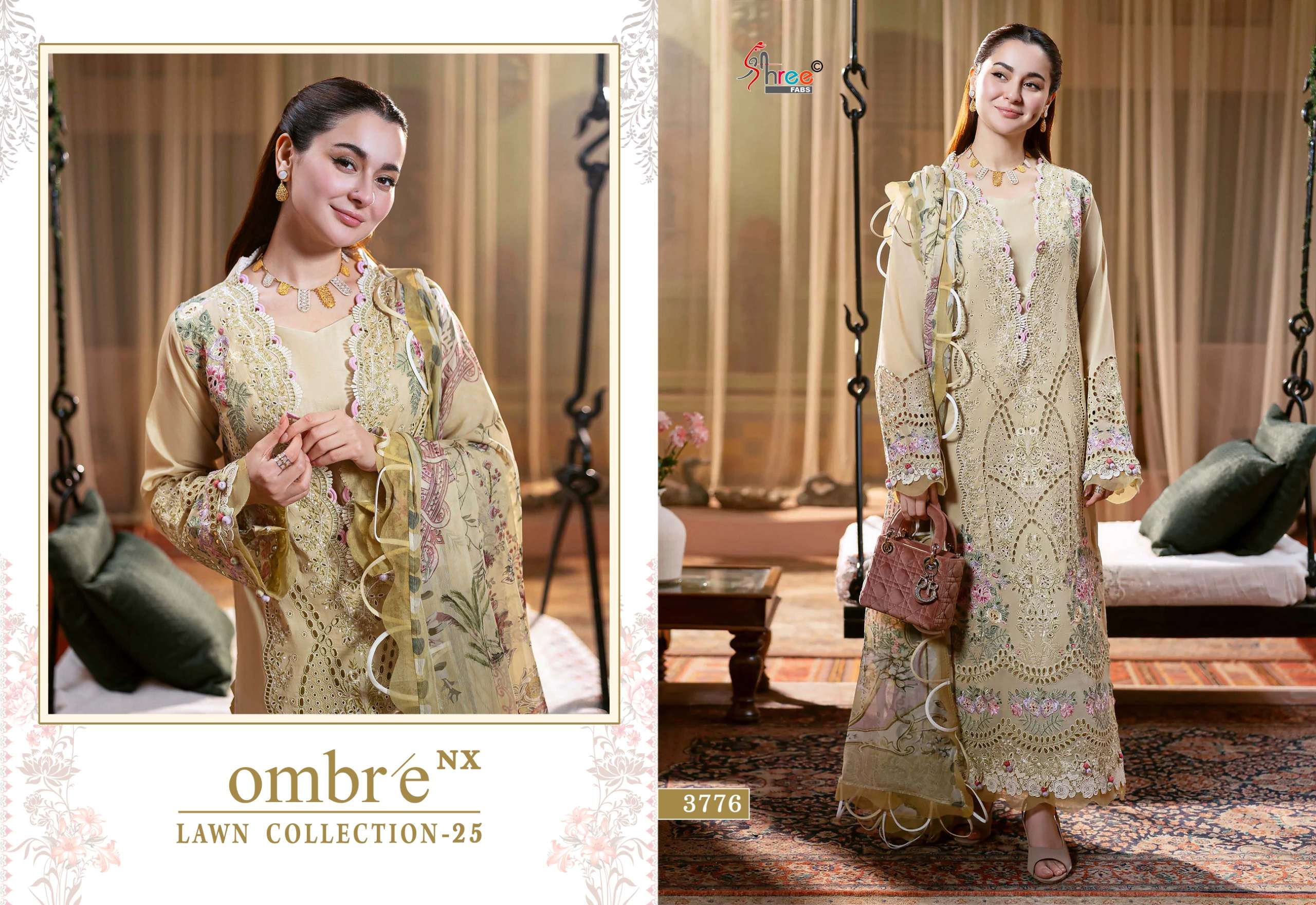 SHREE FABS OMBRE LAWN COLLECTION 25 NX 