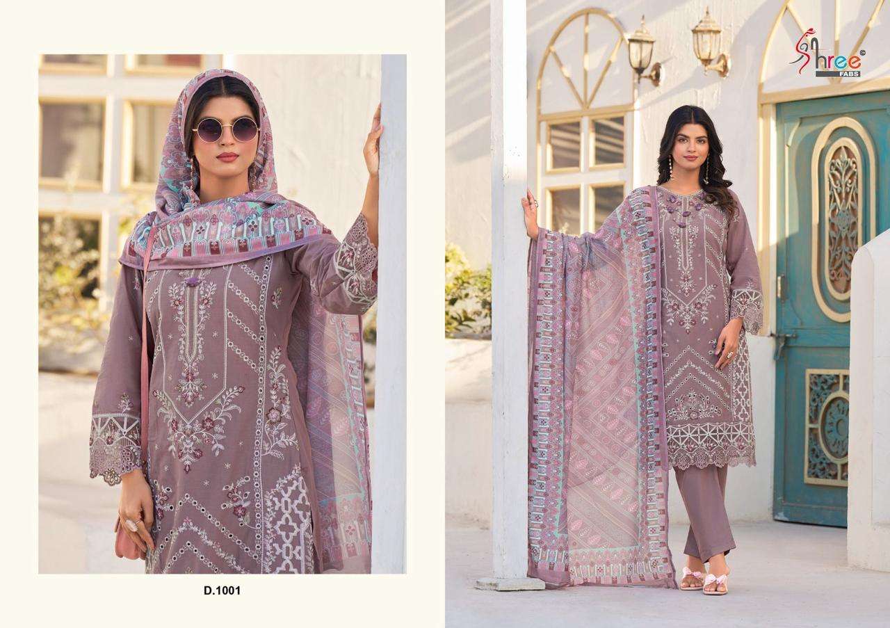 SHREE FABS TASRIF PREMIUM LAWN COLLECTION VOL 1