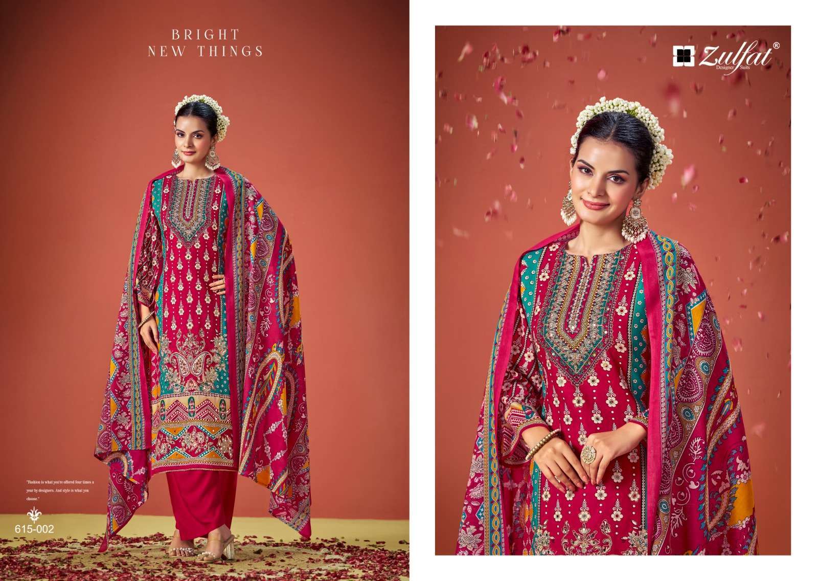 ZULFAT DESIGNER SUITS AAYAT VOL 11