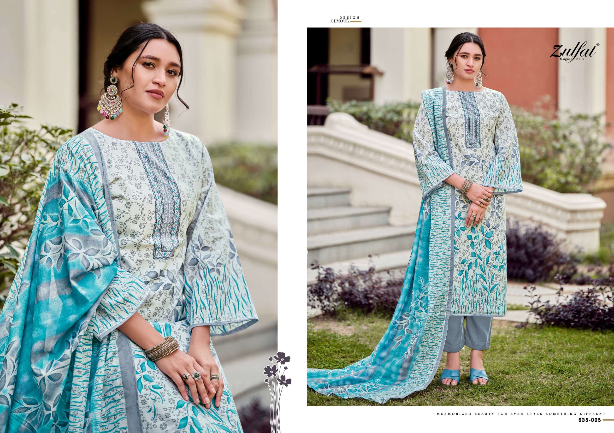 ZULFAT DESIGNER SUITS FARHANA VOL 9