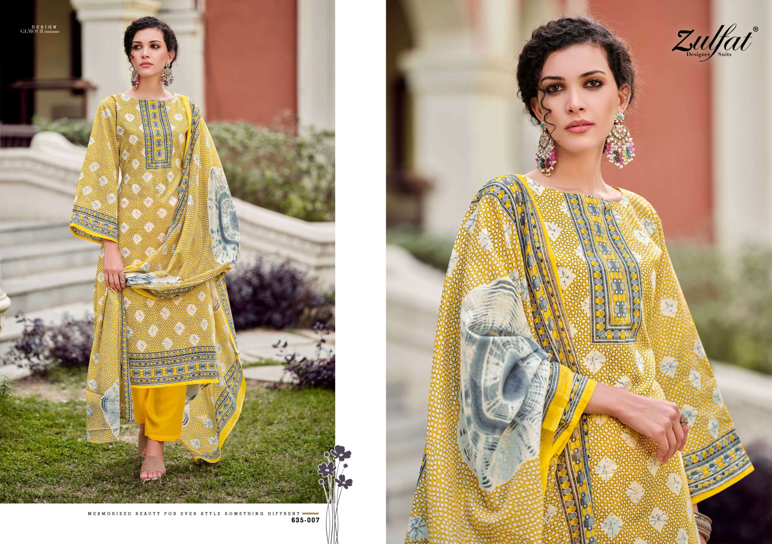 ZULFAT DESIGNER SUITS FARHANA VOL 9